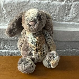 Jellycat Plush Woodland Bashful Bunny - gray and brown - small
